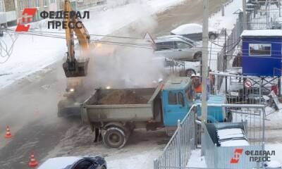 Жители свердловского поселка едва не замерзли из-за коммунальной аварии