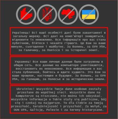 Хакеры взломали сайты трех министерств Украины