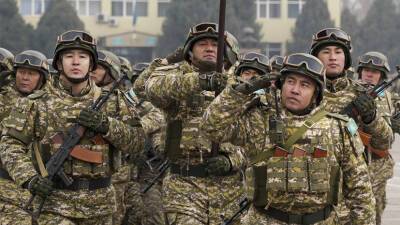 Киргизские миротворцы ОДКБ вернулись из Казахстана на пункты постоянной дислокации