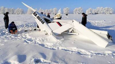 Дело возбуждено после крушения легкомоторного самолета в Алтайском крае