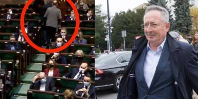 Экс-глава МВД Польши устроил пьяный скандал в Сейме