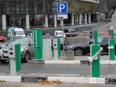 Адреса работающих платных парковочных зон озвучили в Нижнем Новгороде
