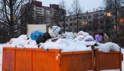 Количество жалоб петербуржцев на горы мусора продолжает расти