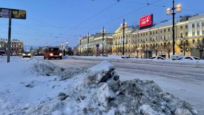 Жители Петербурга показали фотографии опасного «катка» перед детской поликлиникой