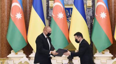Зеленский и президент Азербайджана подписали декларацию: о чем договорились