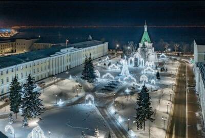 Световые инсталляции в Нижегородском кремле будут использоваться повторно