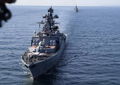 Корабли ВМФ России приняли участие в международном учении РASSEX у берегов Индии