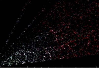 Астрофизики создают трехмерную карту Вселенной: нанесены уже 7,5 млн галактик (фото)