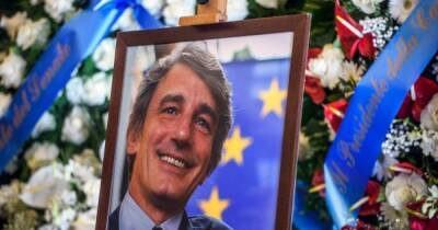 В Риме похоронили главу Европарламента: как прошла церемония (ФОТО)