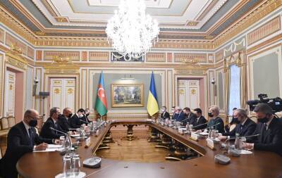 Президент Ильхам Алиев: Украина и Азербайджан успешно сотрудничают уже много лет