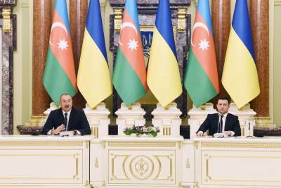Президент Ильхам Алиев: Достигнутые сегодня договоренности с Украиной позволят Азербайджану в большей степени обеспечить свою продовольственную безопасность