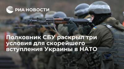 Полковник СБУ Стариков назвал три условия для скорейшего вступления Украины в НАТО