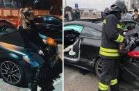 Хвасталась в Instagram нарушением ПДД: в аварии под Одессой разбилась жена украинского футболиста