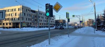 «Зеленую волну» запустят на проблемной после реконструкции улице в Петрозаводске