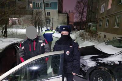 На улице Костычева в Рязани пойман пьяный водитель на Chrysler