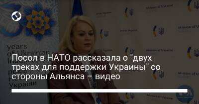 Посол в НАТО рассказала о "двух треках для поддержки Украины" со стороны Альянса – видео