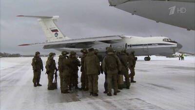 Самолеты Минобороны России доставили на родину миротворцев по завершении миссии в Казахстане