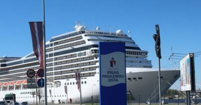 Рижский порт за прошлый год обслужил свыше 2000 пассажиров