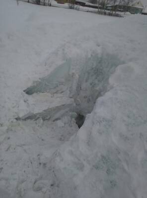 В Удмуртии трехлетний ребенок провалился под лед