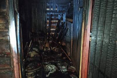 Смоленским пожарным удалось спасти дом от огня