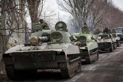 Оккупанты разместили 275 единиц военной техники вне линий отвода на Донбассе