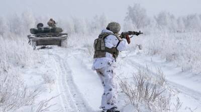 Российские боевики ранили воина ВСУ на Донбассе