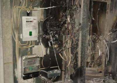 В девятиэтажке на улице Березовой взорвались электросчетчики