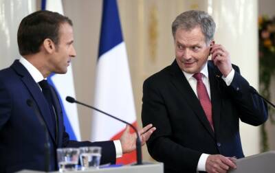 Лидеры Франции и Финляндии обсудили Украину