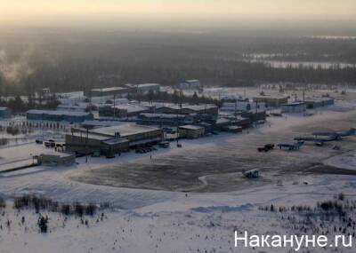 Аэропорт Ноябрьска закрыт из-за сильного снегопада
