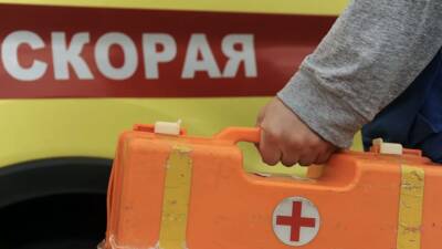 На западе Москвы автомобиль сбил женщину и ребёнка на пешеходном переходе