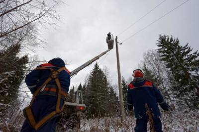 Более 1000 км ЛЭП восстановили энергетики в Новгородской области после циклона «Эльза»