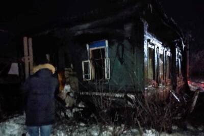 В Полх-Майдане на пожаре погиб человек