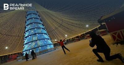 В новогодние праздники парки Казани посетили более полумиллиона человек