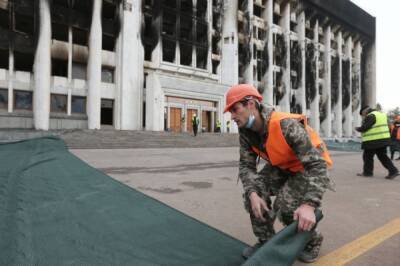 После беспорядков в Алма-Ате придется восстановить 243 здания