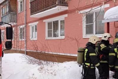 На пожаре в Туле на Первомайской выгорела общедомовая электрощитовая: спасли 5 человек