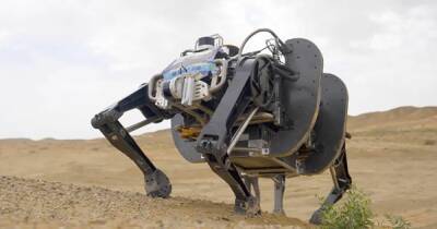 В Китае разработали крупнейшего в мире четвероногого робота для разведки (видео)