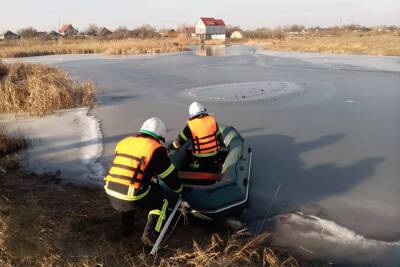 На Днепропетровщине жизнь мужчины оборвалась на льду: переходил реку