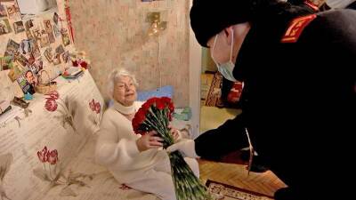 Ветеран ВОВ Зоя Романенко отметила 100-летний юбилей