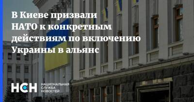 В Киеве призвали НАТО к конкретным действиям по включению Украины в альянс