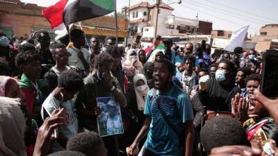 Омар Аль-Башира - Судан - Абдалла Хамдок - Суданские силы открыли огонь по протестующим против государственного переворота, погибли 3 человека - unn.com.ua - Украина - Киев - Судан - г. Хартум - Протесты