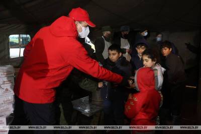Шевцов: беженцы на границе ни разу не проявили агрессии в сторону Красного Креста