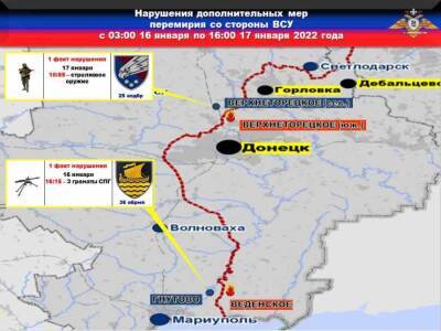 Украинские каратели обстреляли Донецкую Республику