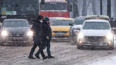 Москву накроет снегопад в утренний час-пик во вторник
