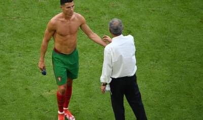 Главный тренер сборной Португалии не включил Роналду в тройку лучших футболистов 2021 года
