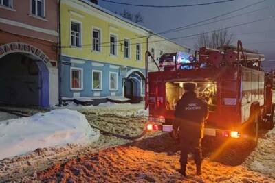 Во Владимире горело кафе в центре города