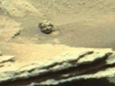 Тайна Красной планеты: на Марсе нашли торчащую из песка голову юного Ильича