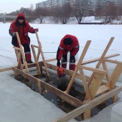 В Ульяновской области потеплеет до 2 градусов, на Крещенские купания ограничат выход людей на лед