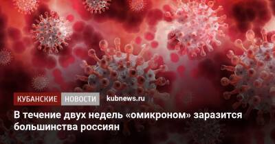 Александр Лукашев - В течение двух недель «омикроном» заразится большинство россиян - kubnews.ru - Москва - Россия - Россияне
