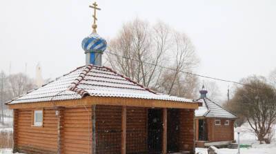 Купальню в Логойске реконструировали к Крещению