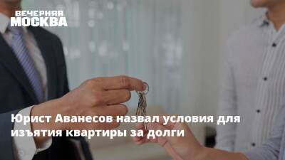 Юрист Аванесов назвал условия для изъятия квартиры за долги